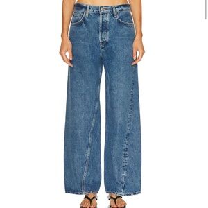 NWT! Agolde Twist Low Slung Baggy Jeans - Size 27